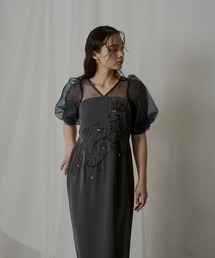 【LE’RURE / Dorry Doll】オケージョンドレス Pearl motif embroidery dressのドレス|Dorry Doll / LE'RURE