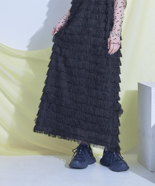 miette(ミエット)の「キャミソールワンピース(ワンピース・レディース・グレー・FREE)」の2枚目の写真