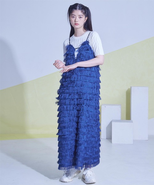 miette(ミエット)の「キャミソールワンピース(ワンピース・レディース・グレー・FREE)」の7枚目の写真