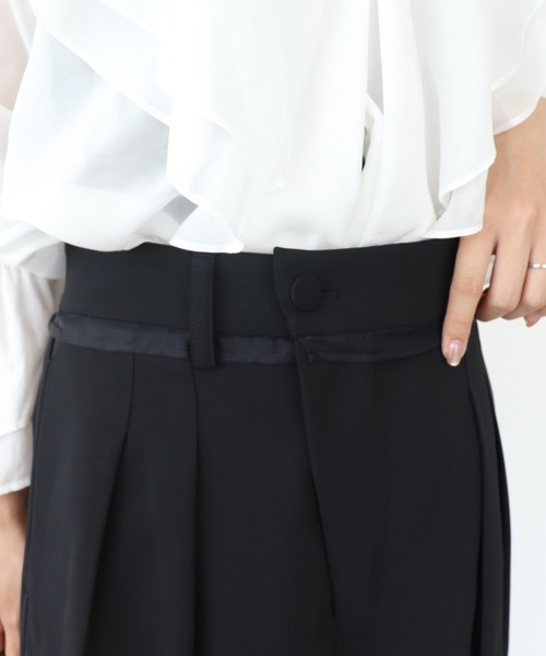 Three Four Time(スリーフォータイム)の「アシメフロントパンツ(その他パンツ・レディース・ブラック・FREE)」の13枚目の写真