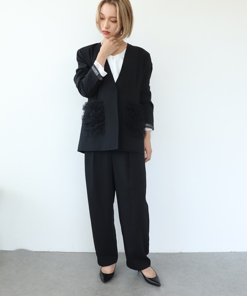Three Four Time(スリーフォータイム)の「アシメフロントパンツ(その他パンツ・レディース・ブラック・FREE)」の16枚目の写真