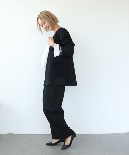 Three Four Time(スリーフォータイム)の「アシメフロントパンツ(その他パンツ・レディース・ブラック・FREE)」の17枚目の写真