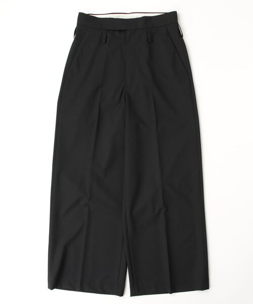 ROBES&CONFECTIONS（ローブスコンフェクションズ）の「Robes & Confections/ローブス&コンフェクションズ/ウールビスコーストロピカルパンツ（その他パンツ・メンズ・ブラック・2/3）」の4枚目の写真