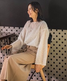 フェザーチュールTブラウス≪洗濯機で洗える≫