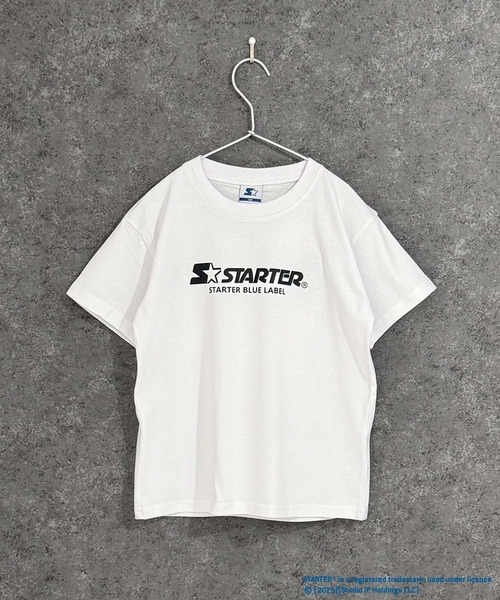 STARTER（スターター）の「STARTER　ベアプリントT　半袖T（Tシャツ/カットソー・キッズ・ダークグリーン/杢グレー/ネイビー/オフホワイト/ブラック/チャコールグレー・120/150/140/160/130/110）」の7枚目の写真