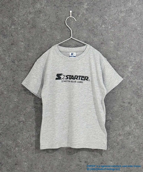 STARTER（スターター）の「STARTER　ベアプリントT　半袖T（Tシャツ/カットソー・キッズ・ダークグリーン/杢グレー/ネイビー/オフホワイト/ブラック/チャコールグレー・120/150/140/160/130/110）」の9枚目の写真