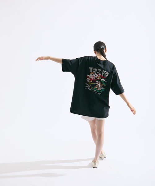 PARIS SAINT-GERMAIN(パリサンジェルマン)の「【Paris Saint-Germain / パリ・サン=ジェルマン】JP Ryu Germain embroidery TEE(Tシャツ/カットソー・メンズ・ホワイト/ブラック・X-LARGE/LARGE/MEDIUM)」の3枚目の写真