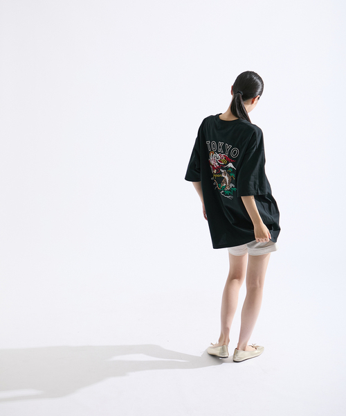 PARIS SAINT-GERMAIN(パリサンジェルマン)の「【Paris Saint-Germain / パリ・サン=ジェルマン】JP Ryu Germain embroidery TEE(Tシャツ/カットソー・メンズ・ホワイト/ブラック・X-LARGE/LARGE/MEDIUM)」の4枚目の写真