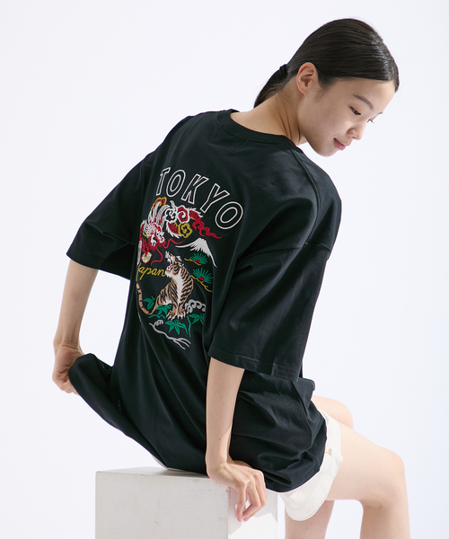 PARIS SAINT-GERMAIN(パリサンジェルマン)の「【Paris Saint-Germain / パリ・サン=ジェルマン】JP Ryu Germain embroidery TEE(Tシャツ/カットソー・メンズ・ホワイト/ブラック・X-LARGE/LARGE/MEDIUM)」の7枚目の写真