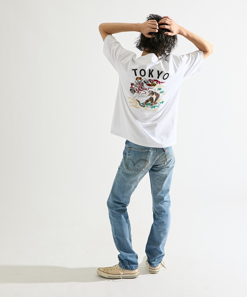 PARIS SAINT-GERMAIN(パリサンジェルマン)の「【Paris Saint-Germain / パリ・サン=ジェルマン】JP Ryu Germain embroidery TEE(Tシャツ/カットソー・メンズ・ホワイト/ブラック・X-LARGE/LARGE/MEDIUM)」の18枚目の写真