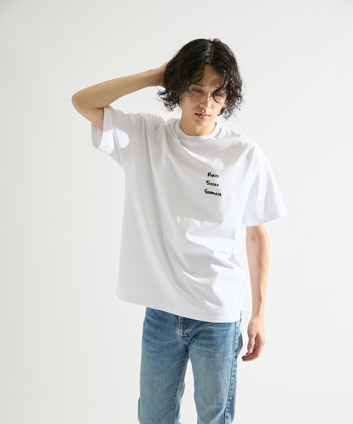PARIS SAINT-GERMAIN(パリサンジェルマン)の「【Paris Saint-Germain / パリ・サン=ジェルマン】JP Ryu Germain embroidery TEE(Tシャツ/カットソー・メンズ・ホワイト/ブラック・X-LARGE/LARGE/MEDIUM)」の20枚目の写真