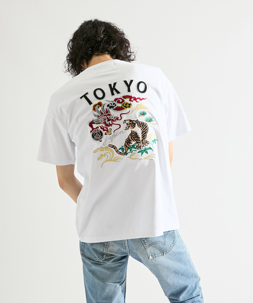 PARIS SAINT-GERMAIN(パリサンジェルマン)の「【Paris Saint-Germain / パリ・サン=ジェルマン】JP Ryu Germain embroidery TEE(Tシャツ/カットソー・メンズ・ホワイト/ブラック・X-LARGE/LARGE/MEDIUM)」の21枚目の写真