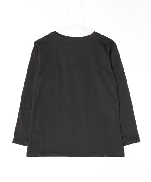 urge:(アージコロン )の「【URGE:】シンプル 長袖 Tシャツ カットソー(Tシャツ/カットソー・レディース・ブラック/ホワイト・MEDIUM/LARGE/X-LARGE)」の3枚目の写真