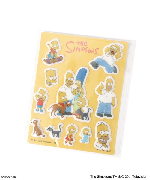 BAYFLOW(ベイフロー)の「【The Simpsons/BAYFLOW】プクプクシール(ステーショナリー・レディース・イエロー・0)」の2枚目の写真