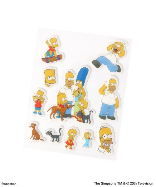 BAYFLOW(ベイフロー)の「【The Simpsons/BAYFLOW】プクプクシール(ステーショナリー・レディース・イエロー・0)」の3枚目の写真