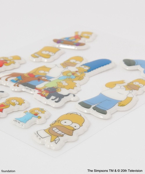 BAYFLOW(ベイフロー)の「【The Simpsons/BAYFLOW】プクプクシール(ステーショナリー・レディース・イエロー・0)」の6枚目の写真
