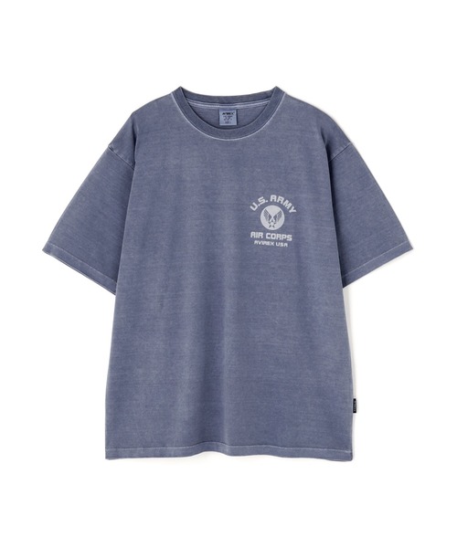 AVIREX(アヴィレックス)の「《直営店限定》FADE WASH AIR CORPS T-SHIRT / フェイドウォッシュ エアコープス 半袖Tシャツ / AVIREX / アヴィレックス(Tシャツ/カットソー・メンズ・ブルーグレー/グレー/チャコール・XX-LARGE/X-LARGE/LARGE/MEDIUM)」の10枚目の写真