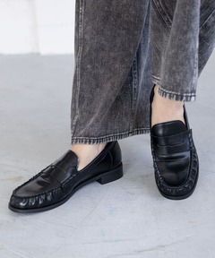 靴 todayful Squaretoe Gather Loafers TODAYFUL(トゥデイフル) / Life's online store（ライフズ