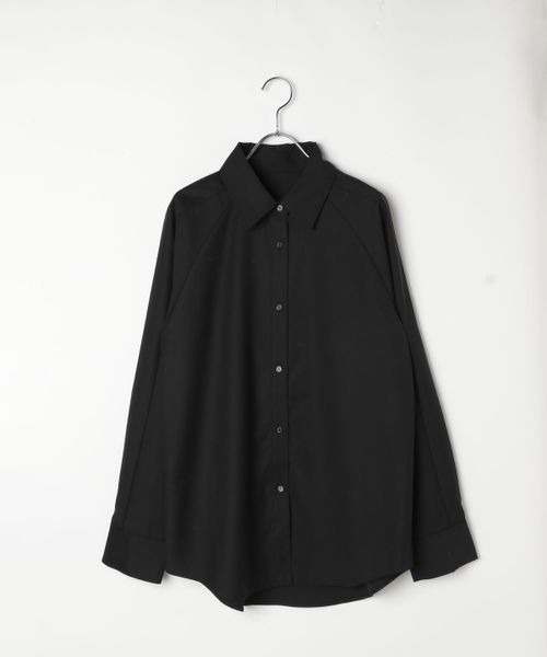 PAGEBOY（ページボーイ）の「2WAYスリーブシャツ（シャツ/ブラウス・レディース・グレー/オフホワイト/ブラック・FREE）」の11枚目の写真