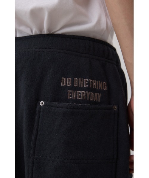 AZUL by moussy（アズールバイマウジー）の「ダブルニースウェットパンツ（スウェットパンツ・メンズ・ブラック/グリーン系その他2/ライトブラック・MEDIUM/LARGE）」の12枚目の写真