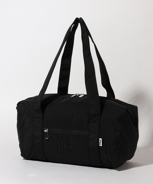 FILA(フィラ)の「【FILA/フィラ】ミニボストンバッグ(ボストンバッグ・レディース・ピンク/ブラック/ベージュ・FREE)」の1枚目の写真