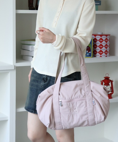 FILA(フィラ)の「【FILA/フィラ】ミニボストンバッグ(ボストンバッグ・レディース・ピンク/ブラック/ベージュ・FREE)」の21枚目の写真