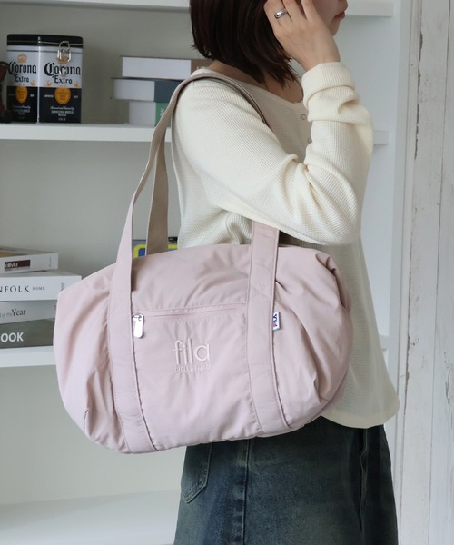 FILA(フィラ)の「【FILA/フィラ】ミニボストンバッグ(ボストンバッグ・レディース・ピンク/ブラック/ベージュ・FREE)」の20枚目の写真
