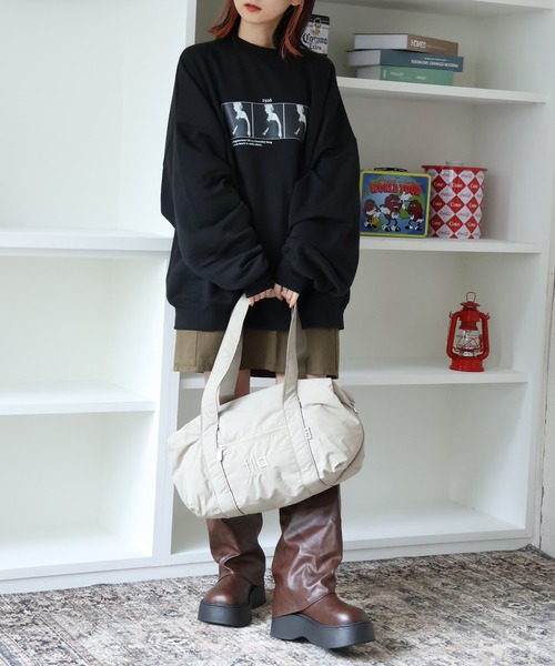 FILA(フィラ)の「【FILA/フィラ】ミニボストンバッグ(ボストンバッグ・レディース・ピンク/ブラック/ベージュ・FREE)」の19枚目の写真