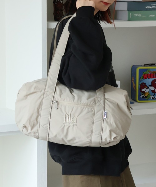 FILA(フィラ)の「【FILA/フィラ】ミニボストンバッグ(ボストンバッグ・レディース・ピンク/ブラック/ベージュ・FREE)」の17枚目の写真