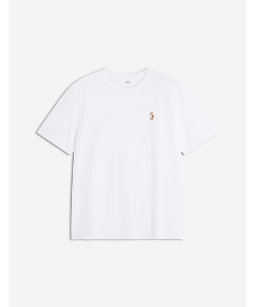 Maison Kitsune（メゾンキツネ）の「STANDING FOX COMFORT TEE-SHIRT（Tシャツ/カットソー・メンズ・ブラック/ホワイト/グレイッシュブルー/ブラウン系その他・XXL/XL/L/M/S/XS）」の5枚目の写真