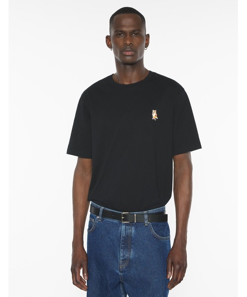 Maison Kitsune（メゾンキツネ）の「STANDING FOX COMFORT TEE-SHIRT（Tシャツ/カットソー・メンズ・ブラック/ホワイト/グレイッシュブルー/ブラウン系その他・XXL/XL/L/M/S/XS）」の15枚目の写真