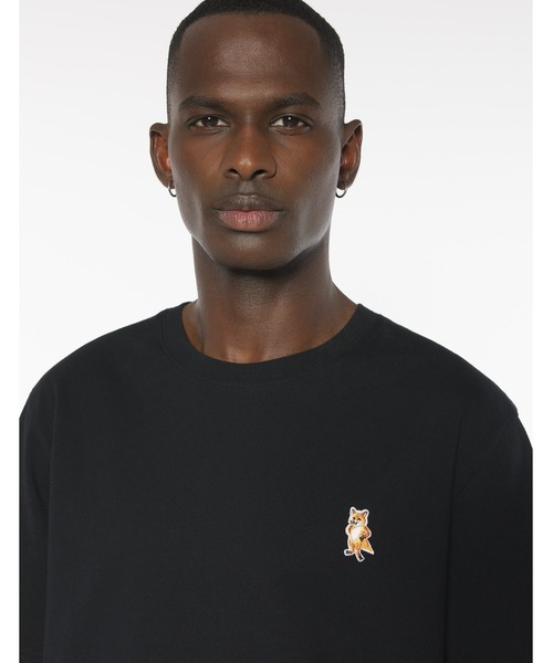 Maison Kitsune（メゾンキツネ）の「STANDING FOX COMFORT TEE-SHIRT（Tシャツ/カットソー・メンズ・ブラック/ホワイト/グレイッシュブルー/ブラウン系その他・XXL/XL/L/M/S/XS）」の16枚目の写真