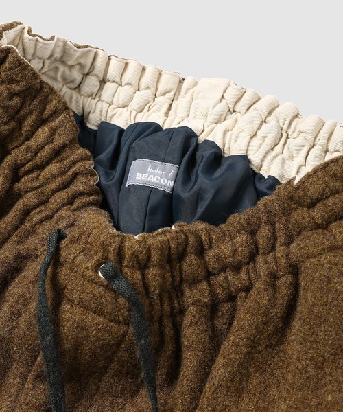 kolor BEACON（カラービーコン）の「BW4006 25WBP06136（その他パンツ・メンズ・レッド/ダークブラウン/カーキ・2）」の9枚目の写真