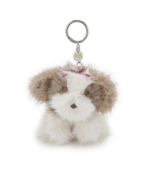 gelato pique（ジェラートピケ）の「シーズーチャーム（キーケース/キーアクセサリー・レディース・オフホワイト・F）」の2枚目の写真