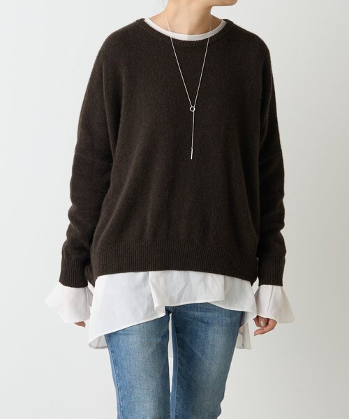 BEARDSLEY（ビアズリー）の「ロングチェーンY字ネックレス（ネックレス・レディース・シルバー・FREE）」の5枚目の写真