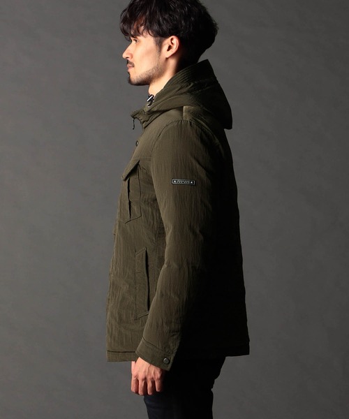 ジャケット・アウター 00s NICOLE check blouson hoodie jacket ADAMASTE（アダマスト）の「zip up hoodie check blouson - ジップ