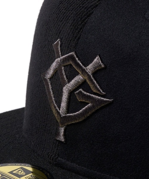 ジャイアンツ　チャンピオンエンブレム　ビジター　キャップ　ニューエラ　59.6 59FIFTY 読売ジャイアンツ ビジター ブラック × ブラック | ニューエラ