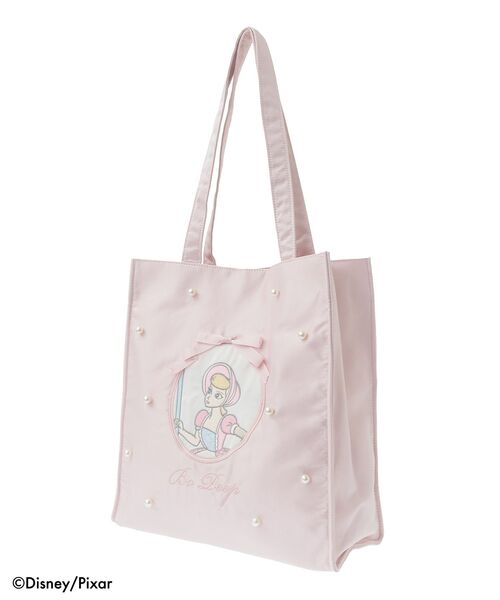 Maison de FLEUR（メゾンドフルール）の「ボー・ピープ/スクエアトートバッグ（トートバッグ・レディース・ピンク・FREE）」の2枚目の写真