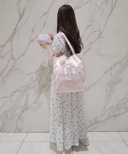 Maison de FLEUR（メゾンドフルール）の「ボー・ピープ/スクエアトートバッグ（トートバッグ・レディース・ピンク・FREE）」の8枚目の写真