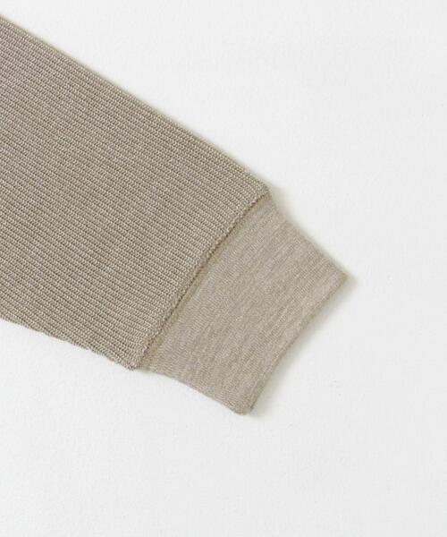 URBAN RESEARCH DOORS（アーバンリサーチドアーズ）の「タックフライスカーディガン（カーディガン/ボレロ・レディース・ネイビー/グレー系その他/バーガンディー・MEDIUM）」の12枚目の写真