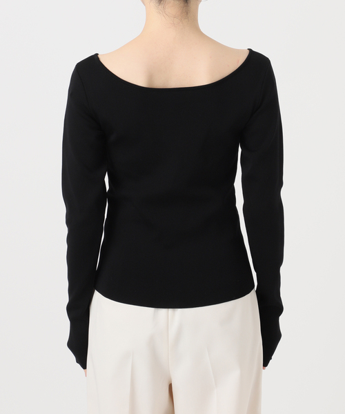 セール】デコルテロングスリーブニット（ニット/セーター）｜NOBLE