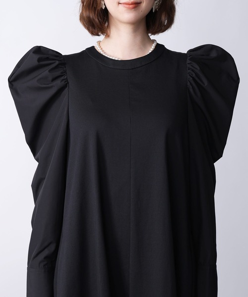 PICCIN（ピッチン）の「フレアカットワンピース（ワンピース・レディース・ブラック・M）」の6枚目の写真