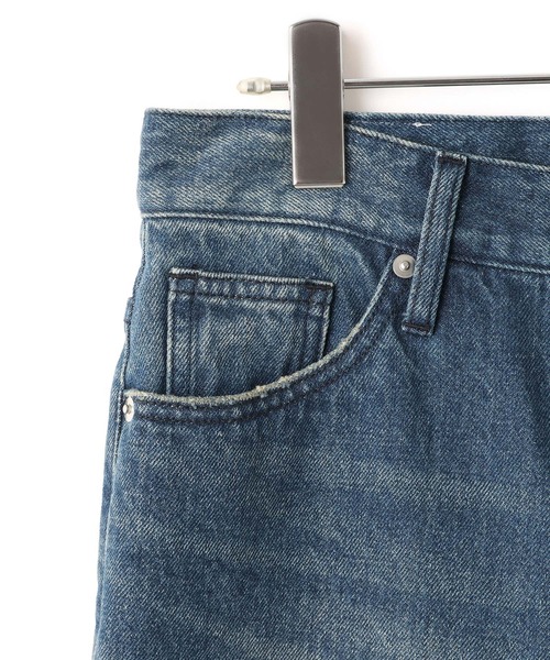 ADAM ET ROPE'（アダムエロペ）の「【サステナブル】デニム＆カツラギセミフレアパンツ（デニムパンツ・レディース・ライトグレー/ブルー系その他4・36/38）」の6枚目の写真