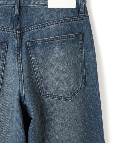 ADAM ET ROPE'（アダムエロペ）の「【サステナブル】デニム＆カツラギセミフレアパンツ（デニムパンツ・レディース・ライトグレー/ブルー系その他4・36/38）」の22枚目の写真