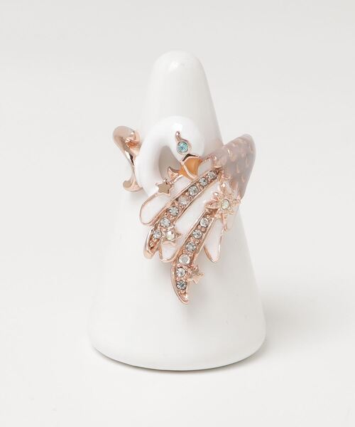 スワンモチーフ リング（リング）｜ANNA SUI（アナスイ）の