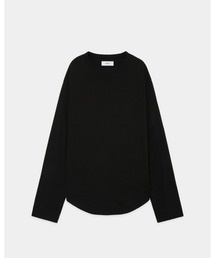 markaware/marka】ウォッシャブルウール天竺 / クルーネック（T