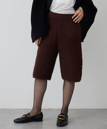 THE PAUSE | 【THE PAUSE】ニットハーフパンツ(その他パンツ)