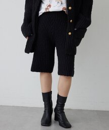 THE PAUSE | 【THE PAUSE】ニットハーフパンツ(その他パンツ)