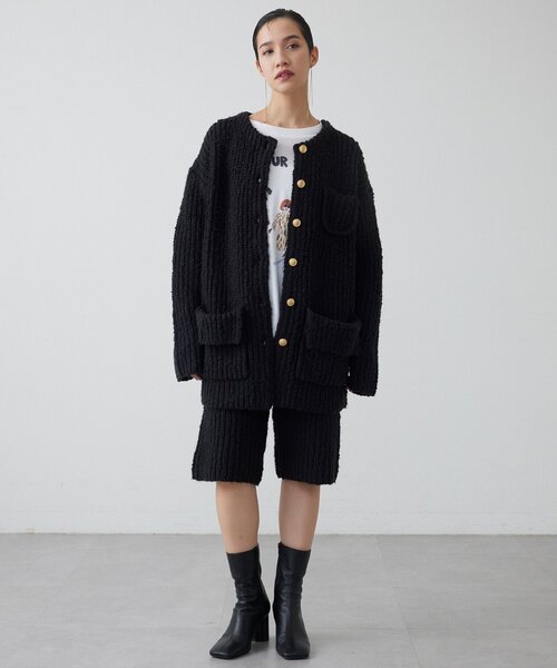 THE PAUSE(ザ ポーズ)の「【THE PAUSE】ニットハーフパンツ(その他パンツ・レディース・グレー/バーガンディー/ブラック・FREE)」の9枚目の写真