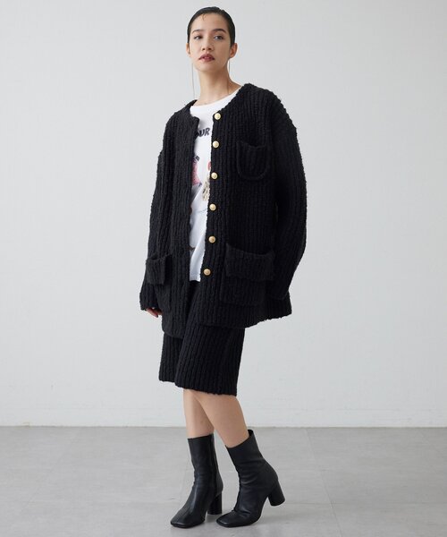 THE PAUSE(ザ ポーズ)の「【THE PAUSE】ニットハーフパンツ(その他パンツ・レディース・グレー/バーガンディー/ブラック・FREE)」の8枚目の写真